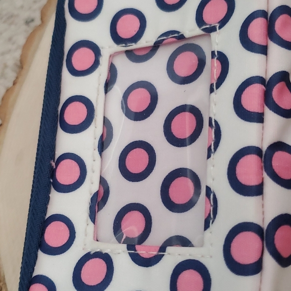 Scout Pink & White Dot Design Wristlet Wallet - Picture 5 of 7